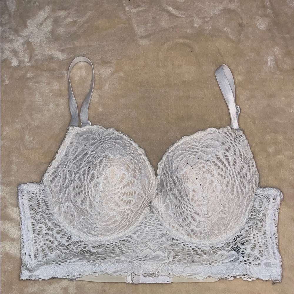 White Padded Bralette